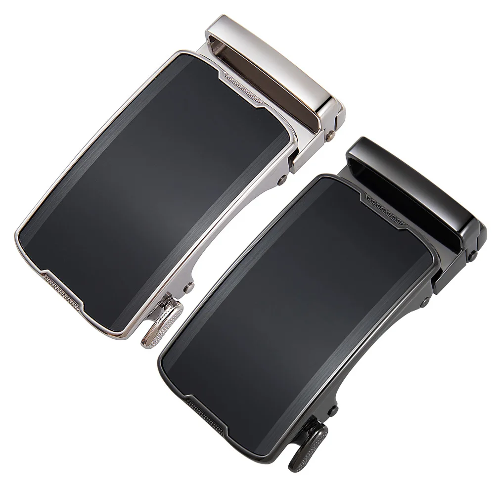 

Men's Business Alloy Automatic Buckle Unique Men Plaque Belt Buckles for 3.5cm Ratchet Men Apparel Accessories luxury fashion