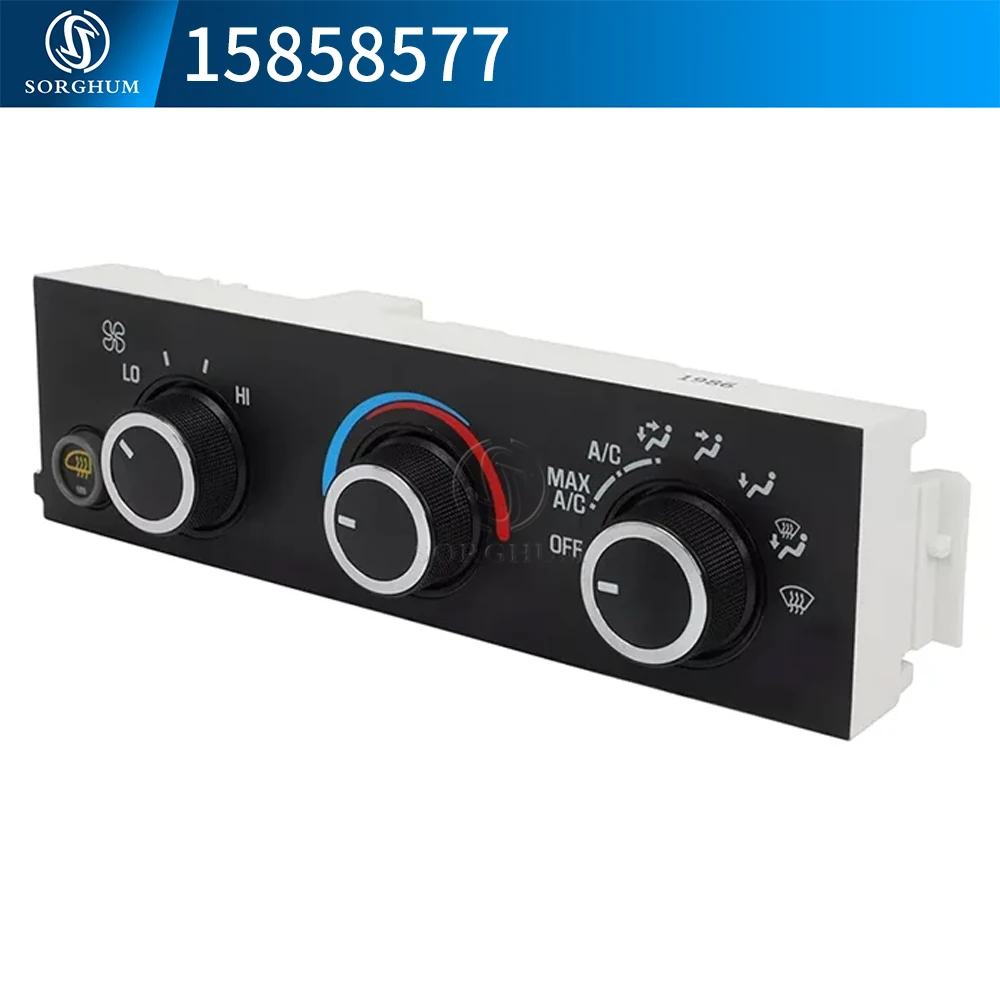 15858577 AC Air Conditioning Control Module Panel For Chevrolet Express Cargo Pasajeros GMC Savana 1500 2500 15858579 84793088