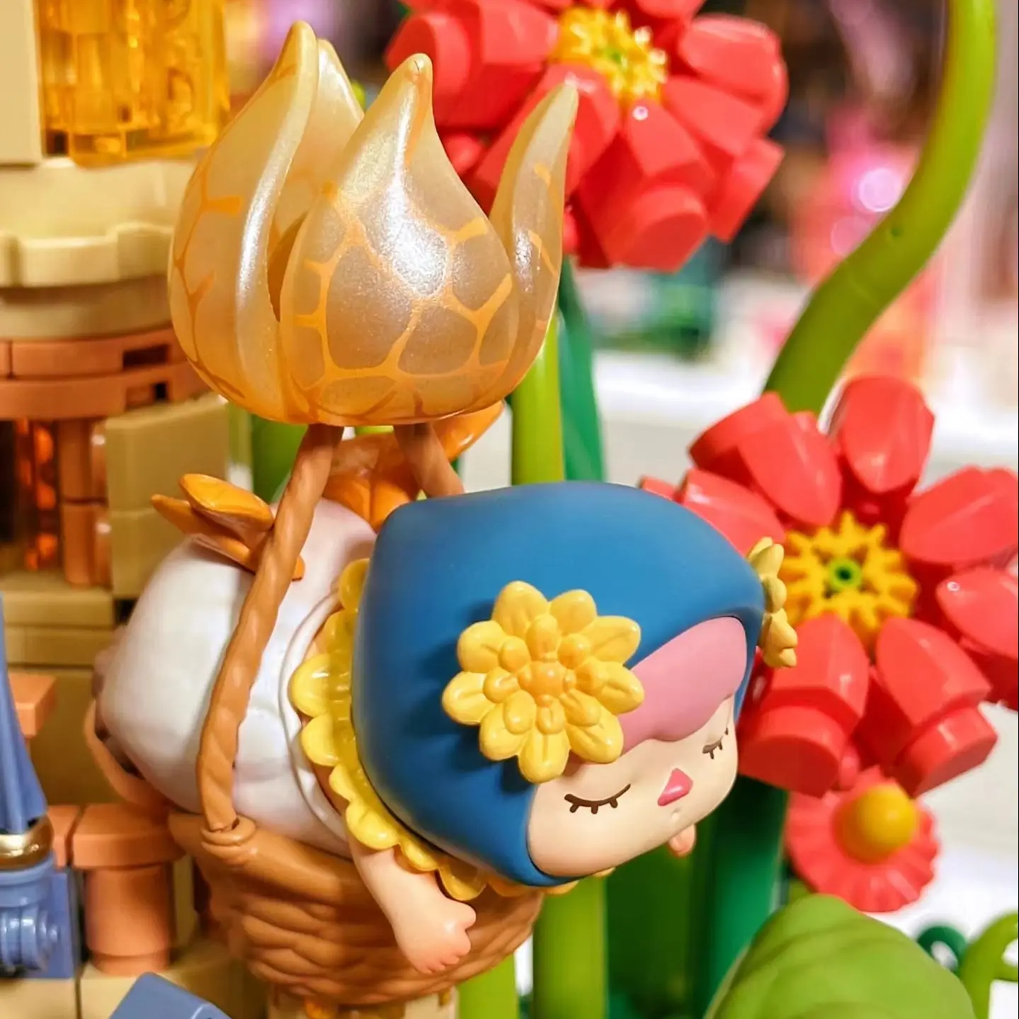 POP MART Pucky Sleeping Forest Series - Cute Design Mystery Box Blind Figure Collectible Model Toy for Surprise