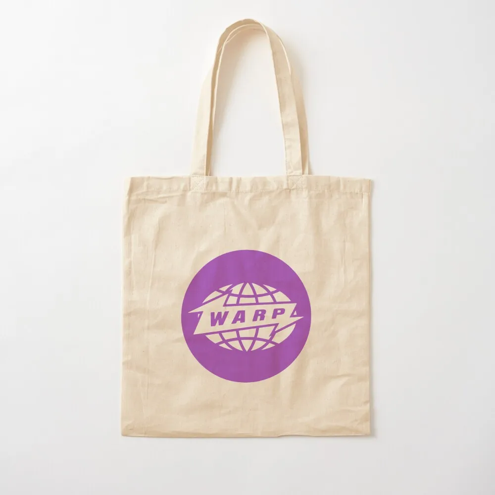 Warp Purple Tote Bag foldable reusable bag hand bags canvas tote bag