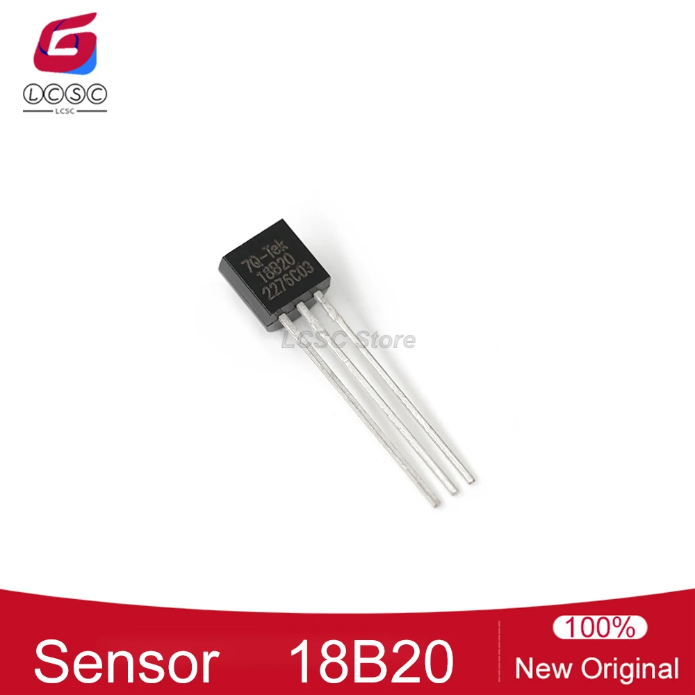 

250Pcs/Lot 18B20 Digital Temperature Sensor QT18B20 TO-92 Replacement DS18B20