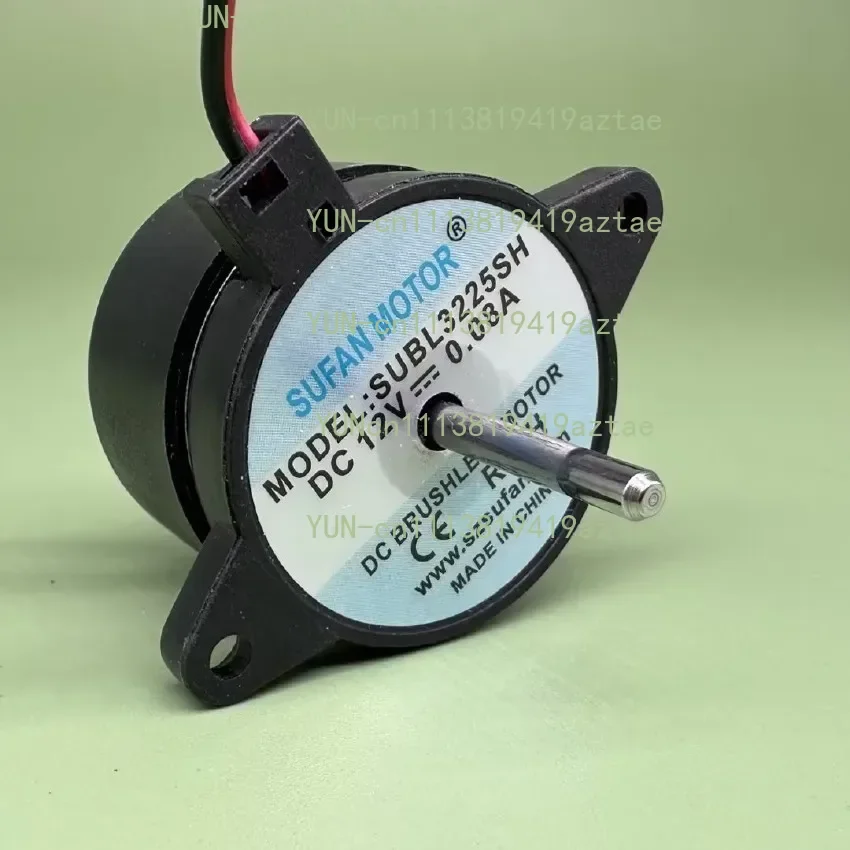 Brand new, external rotor DC 12V brushless micro fan, high quality silent motor, self-driving