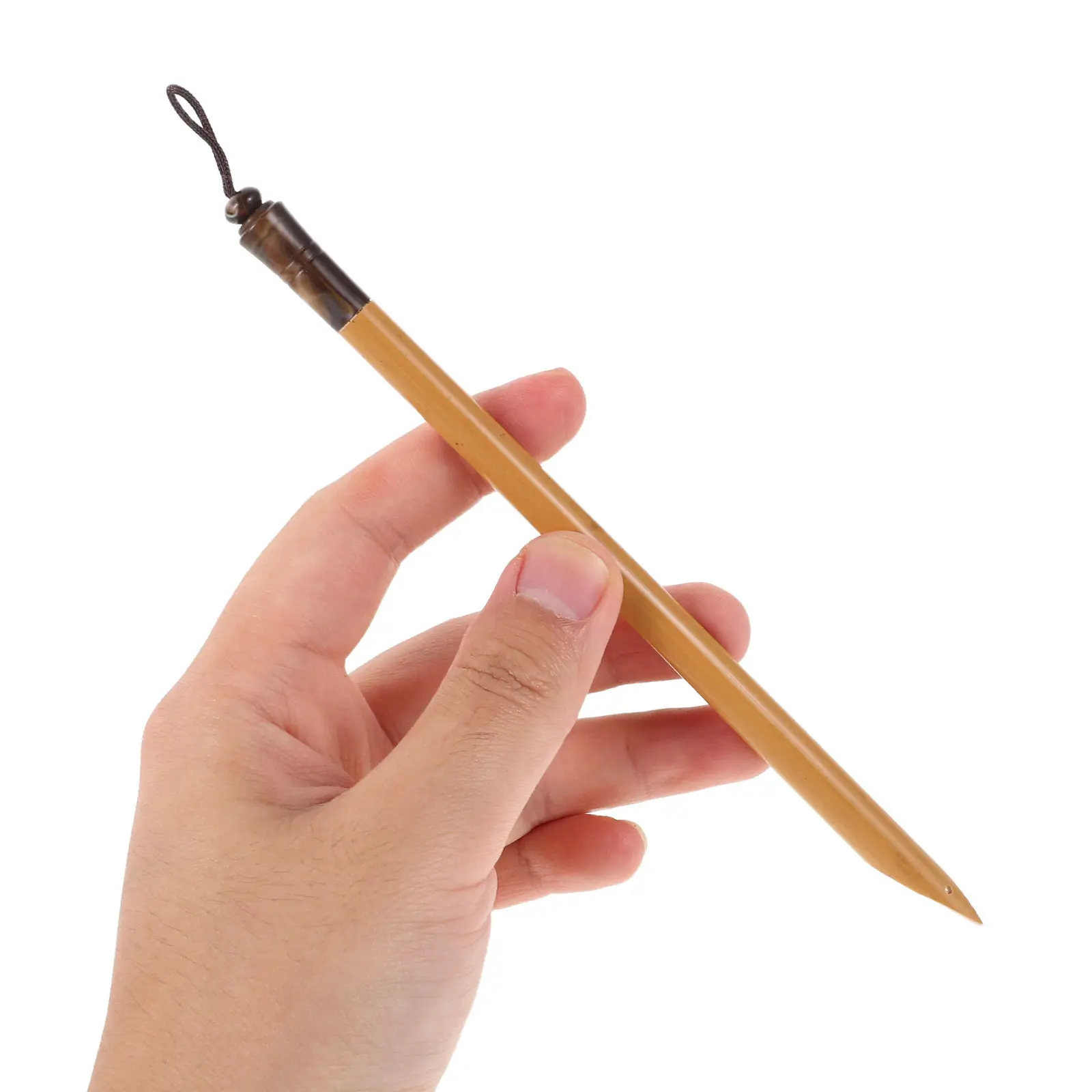 

Набор из 3 бамбуковых каллиграфических ручек с плоским наконечником для рисования, живописи, письма тушью, работы с гончарными изделиями, скульптурных работ и керамических инструментов