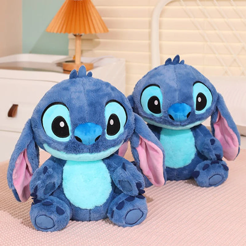

Disney Lilo & Stitch Stuffed Toy Kawaii Soft Blue Purple Elf Disney Lilo & Stitch Plush Doll Creative Anime Movie Xmas Gift