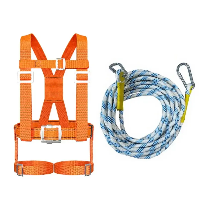 Adjustable Lanyards Safe Belts High-altitude Safety Strap Fall Protection Fall Arrest Kite Climbing Lanyards Ladder Safety Belts