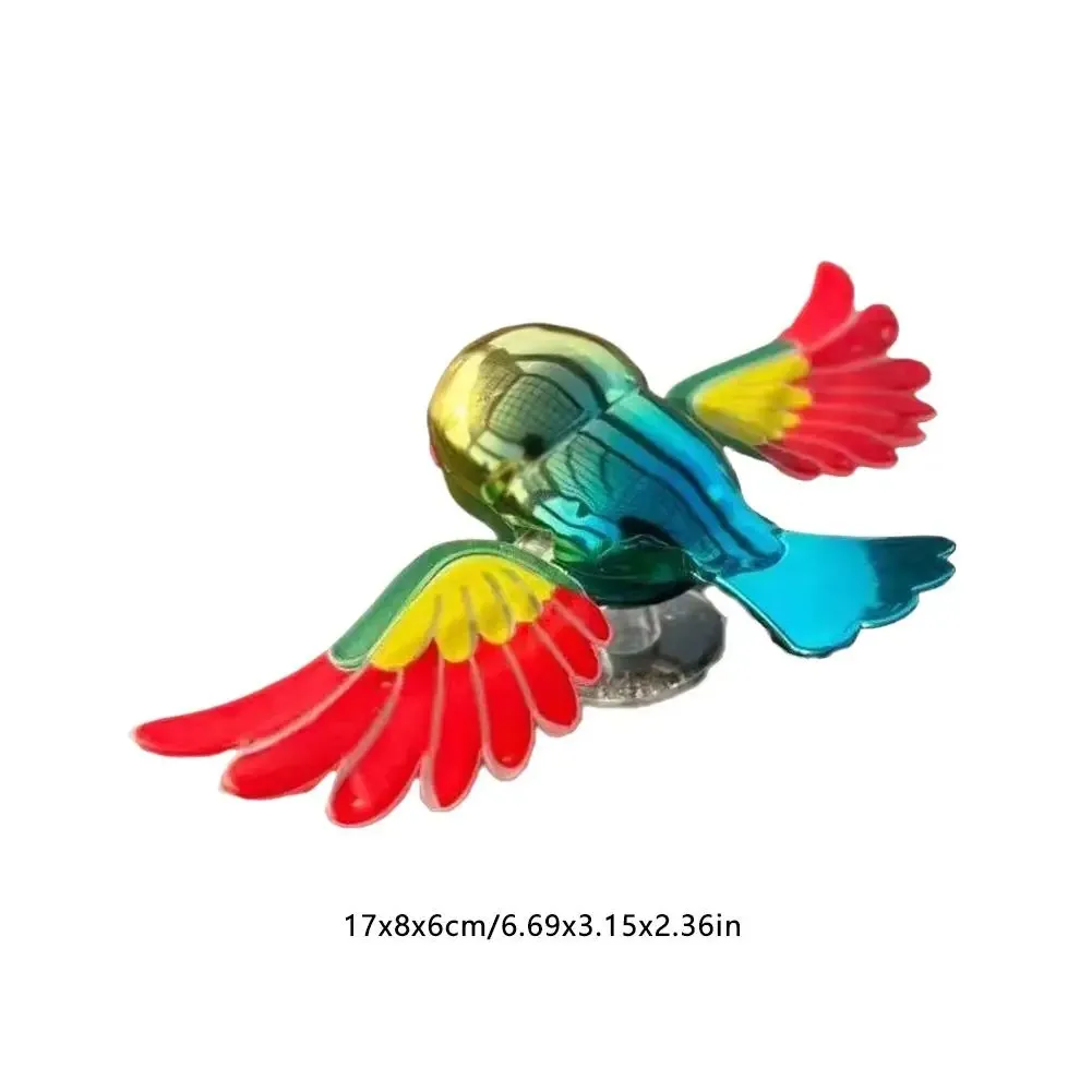 دراجة نارية الحلي الإبداعية تعمل بالرياح غير موصول تحلق الطيور زخرفة الإبداعية تحلق الطيور دراجة نارية معلقة الديكور