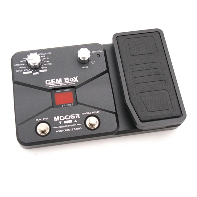 Compact Multi-Effects Pedal For Electric Guitar – Amp Modeling, Looping, USB-C Recording – Practice, Home & Stage