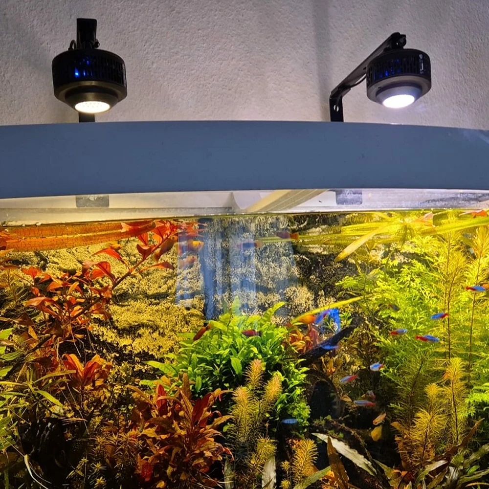 

100W Freshwater LED Aquarium Light WiFi APP Control Wireless LED Planted Growth Light Timer Dimmer Programmable Lamp