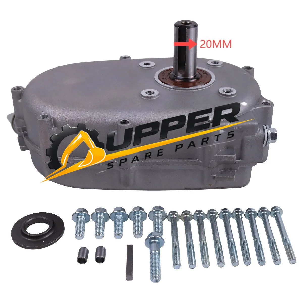 20MM Complete 2:1 Reduction Gearbox With Wet Clutch For Honda GX160 GX200