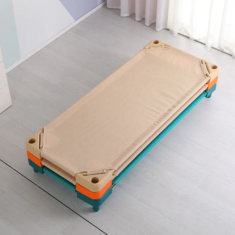 

Stackable Kindergarten School Bed Children's Lunch Break Bed Early Education Student Lunch Care Bed