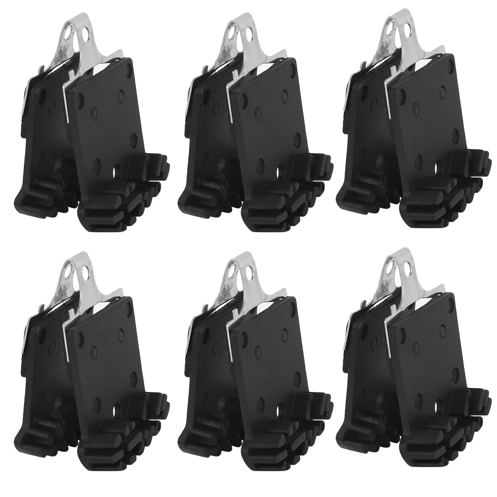 ABUE-6X Brake Pads Hydraulic Disc Brake Metal Cooling Fin Ice Tech For XTR XT SLX Deore For Mountain Bike Accessories