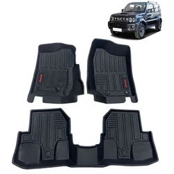 Car Floor Mats For Suzuki Jimny 2007-2018 JB23 Left Hand Drive Car Interior Accessories