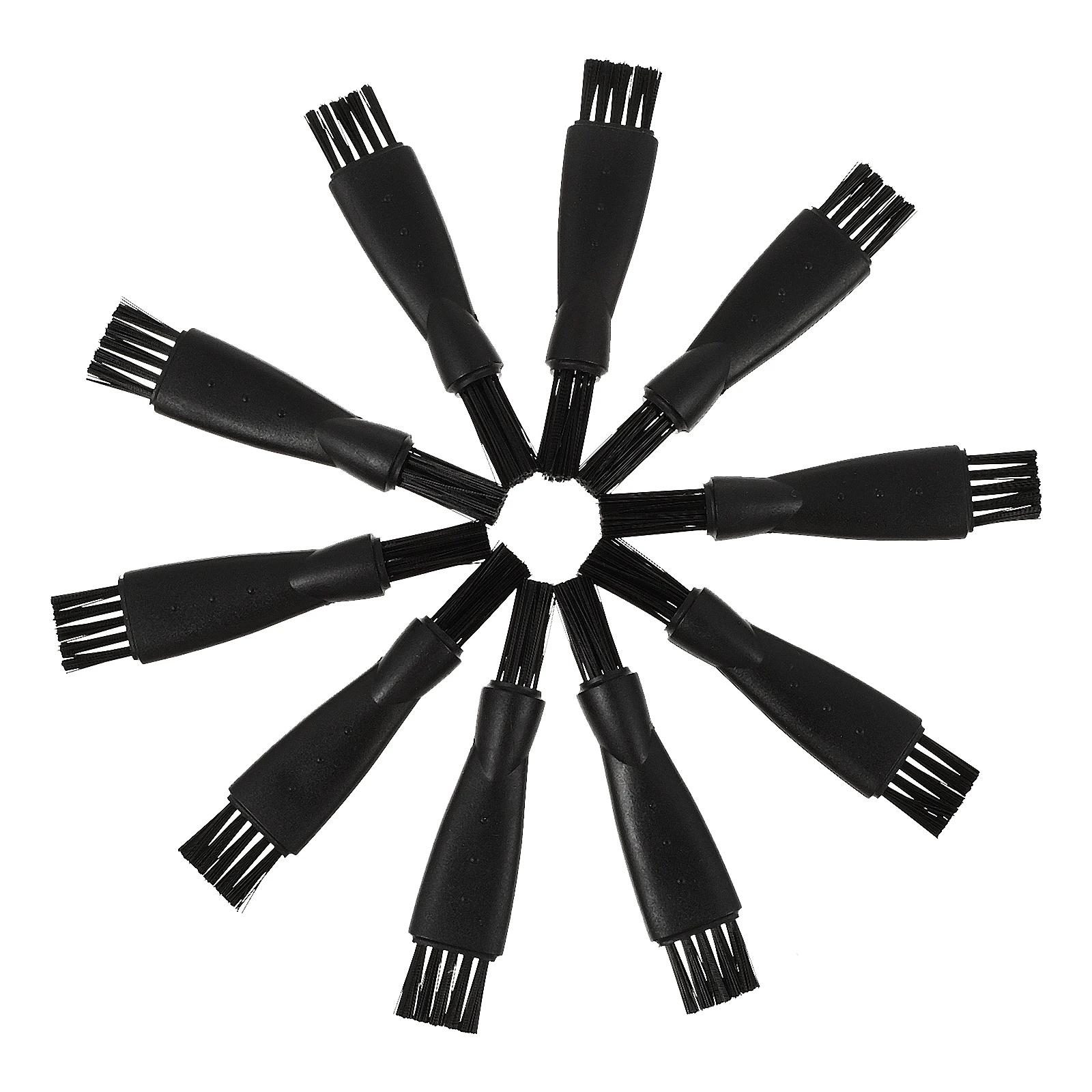 

10pcs Razor Cleaning Brushes Shaver Bristle Beard Dust Removal Electric Shaver Replacement Mini Size Premium Material