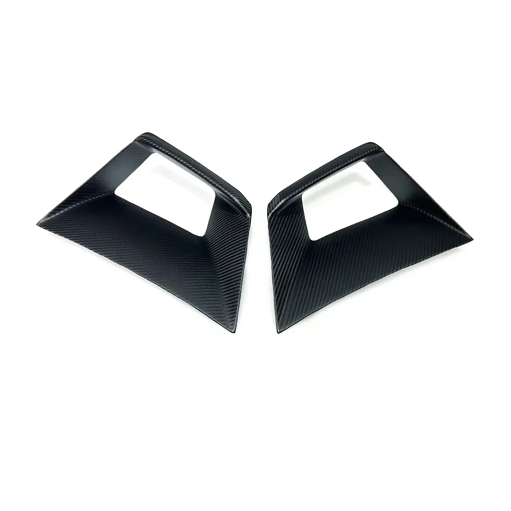 High Level Material Oem Style Dry Carbon Fiber Car Hood Air Vent Cover ForLamborghini Huracan Sto 2021+