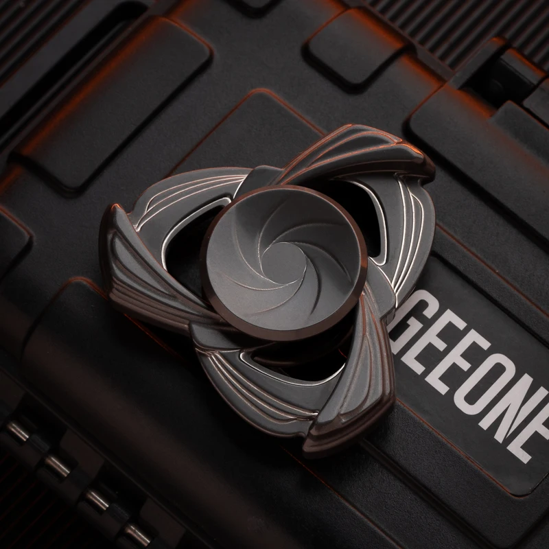 

2025 NewEle Moranti EDC Mechanical Metal Stainless Steel Stone Wash Fingertip Gyroscope Decompression Desktop Toy Gift