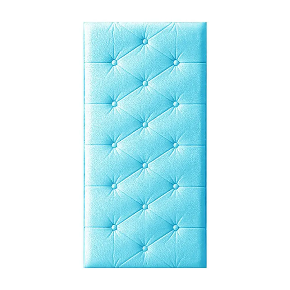 Cushion Home Decor Bedroom Decoration Bed Headboards Bathroom Wall Decoration Wall Panels Foam Wall Sticker Peel and Stick