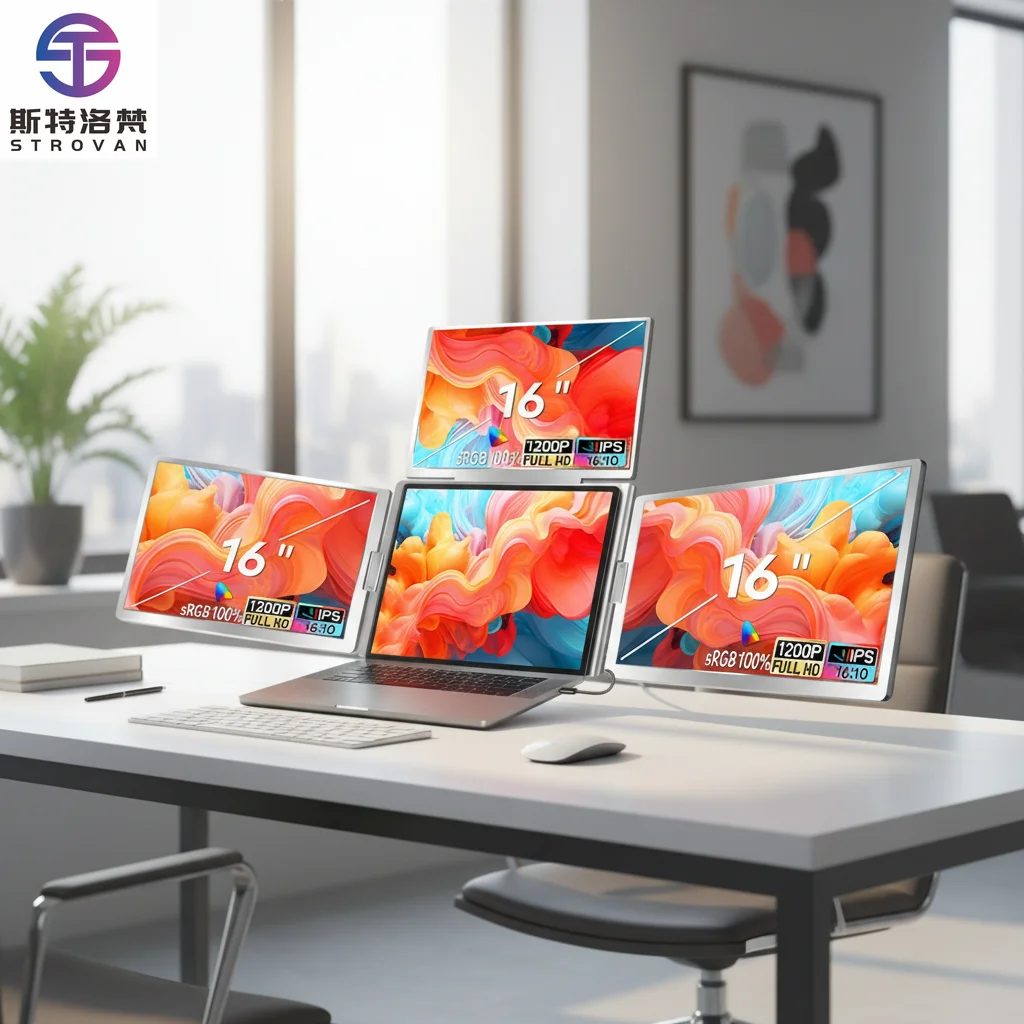 Desktop Model Cable for 16 Inch 1920x1200P IPS Panel Portable  with Type C Interface