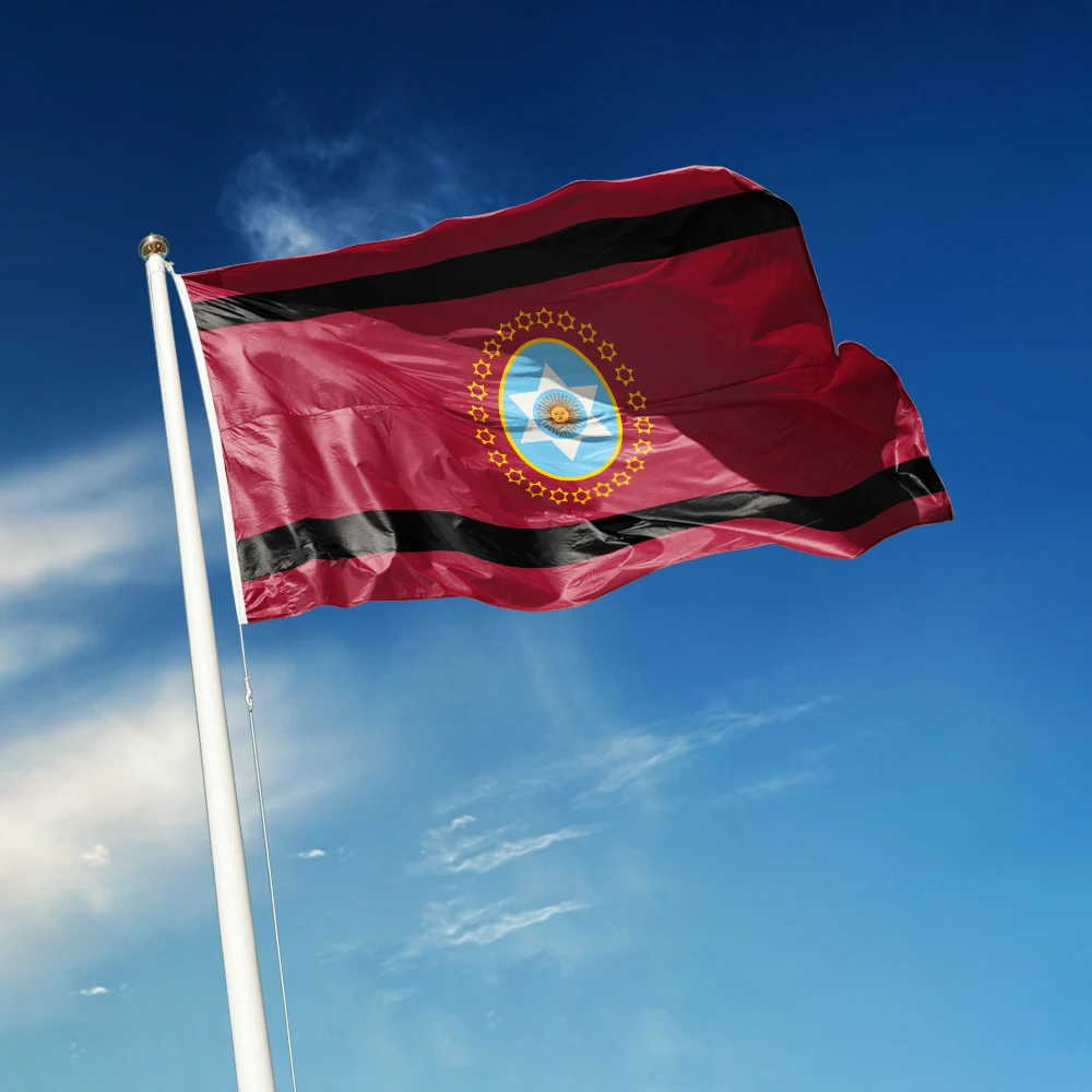3x5 Ft Salta Flag Vivid Color and Fade proof The Jujuy flags of Argentina Polyester with Brass Grommets 3 X 5 Ft