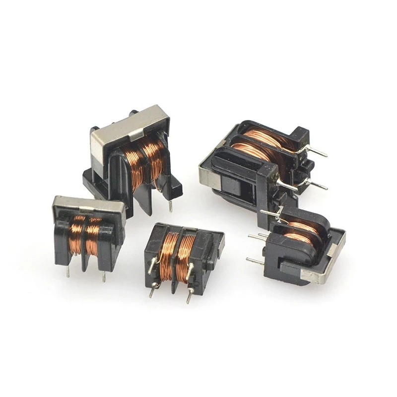 5Pcs/lot UU9.8 UF10.5 Common Mode Choke Inductor 10mH 20mH 30mH 40mH 50mH For Filter Pitch 7*8mm 10X13mm