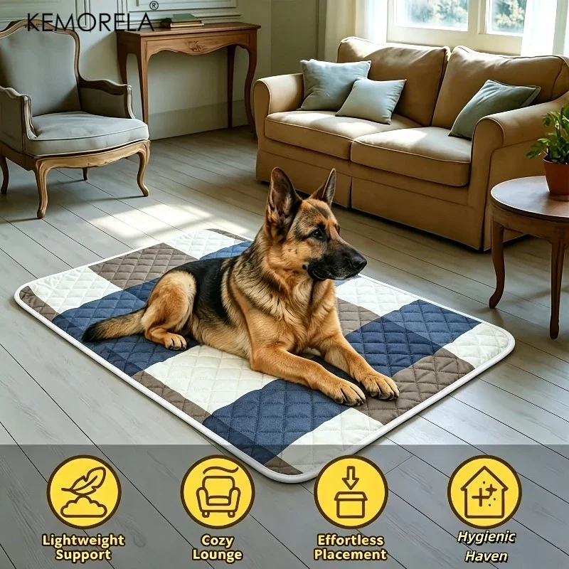 1PCS Dog Pet Summer Cooling Pad Extra For Large Washable Ice Mat Universal For Large Dogs Cats All Season Multiple Sizes Pet Bed
