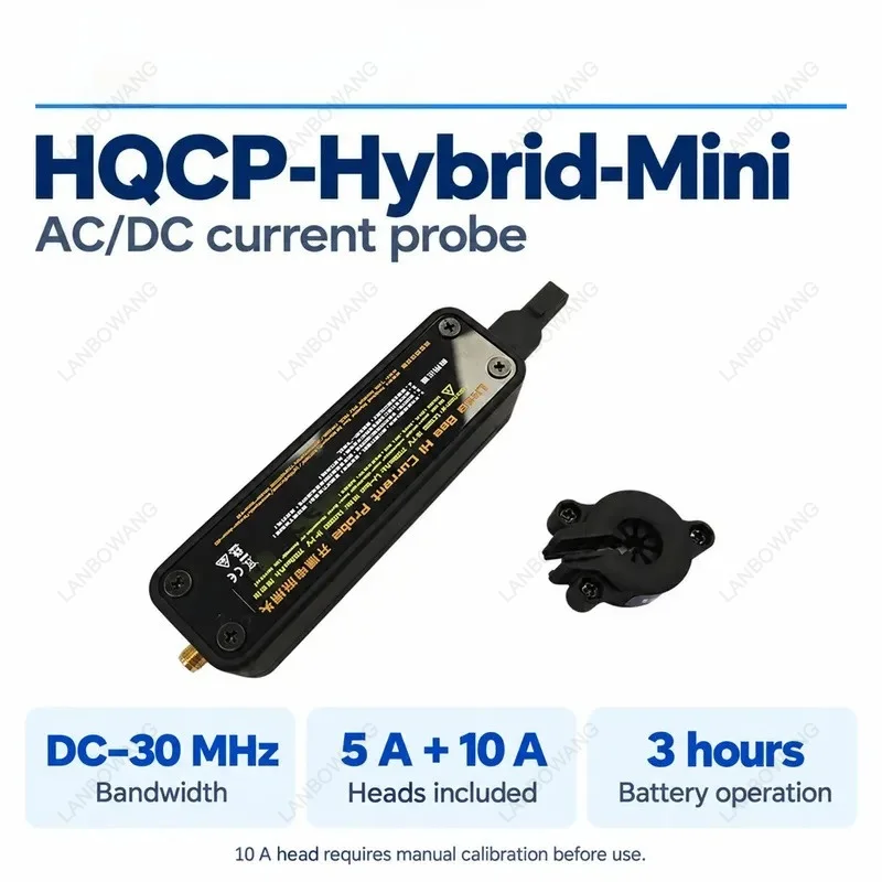 30MHz 5A High Frequency Current Probe DC AC Open Source Clamp Meter For Oscilloscope Testing Tool
