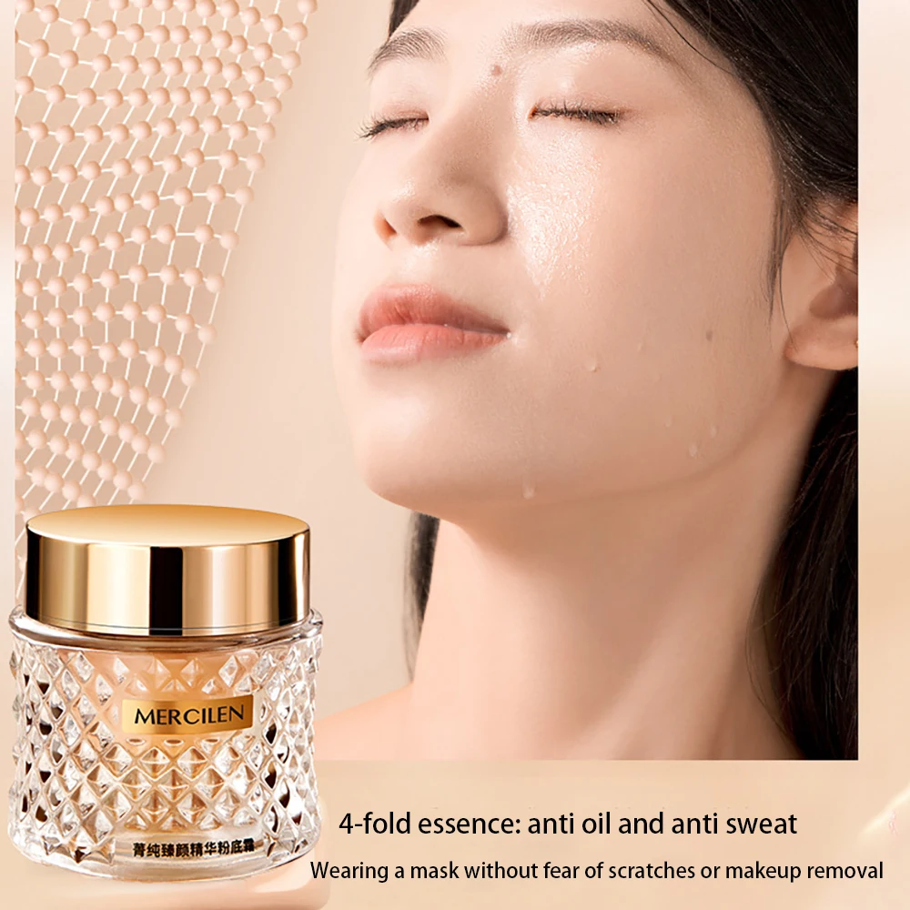 كريم أساس خافي عيوب البشرة بلون طبيعي، كريم أساس احترافي للوجه، غطاء عيوب البقع الداكنة، مستحضرات تجميل سائل كونسيلر #5