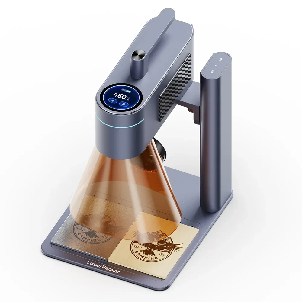 

LASERPECKER 4 LP4 Laser Engraving Machine for All Material Dual Light Laser Engraver Portable for Metal Wood Plastic Carving