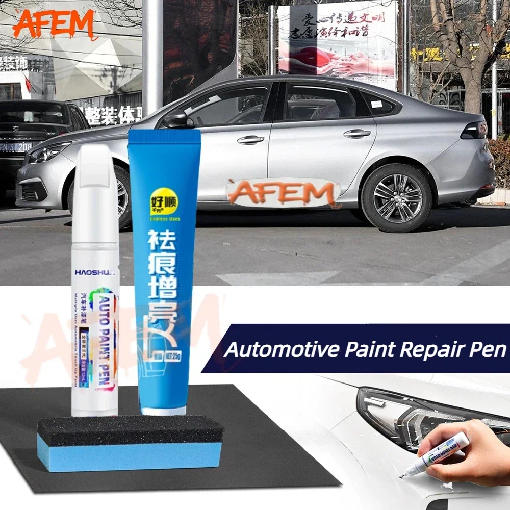 Car Touch Up Paint Pen Scratch Repair Scratch Remover Wax Paint Care For Peugeot 308 2007-2021 2013 2014 2015 2016 2017 2018