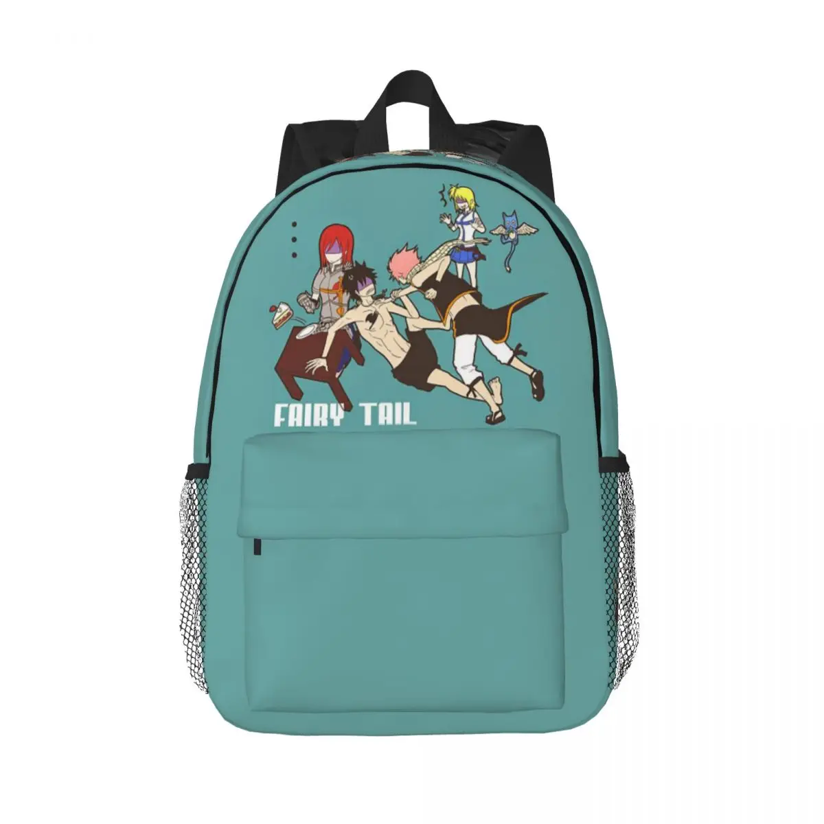

Happens Every Time Fairy Tail Anime Backpack Hot Sale Daypack Boys Girls BookBag Shoulder Bags for Men Women Kids School Bag