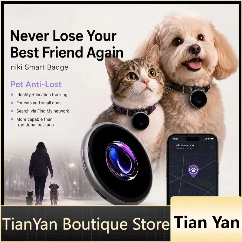 EE1 for Kids and Elderly Anti-Lost GPS Tracker Pin for Amusement Parks Plastic Material