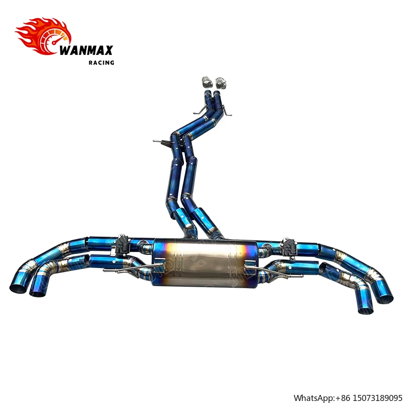 

Высокопроизводительная спортивная выхлопная система из титанового сплава с клапанами для SQ8 4.0 2019-2023 гг.