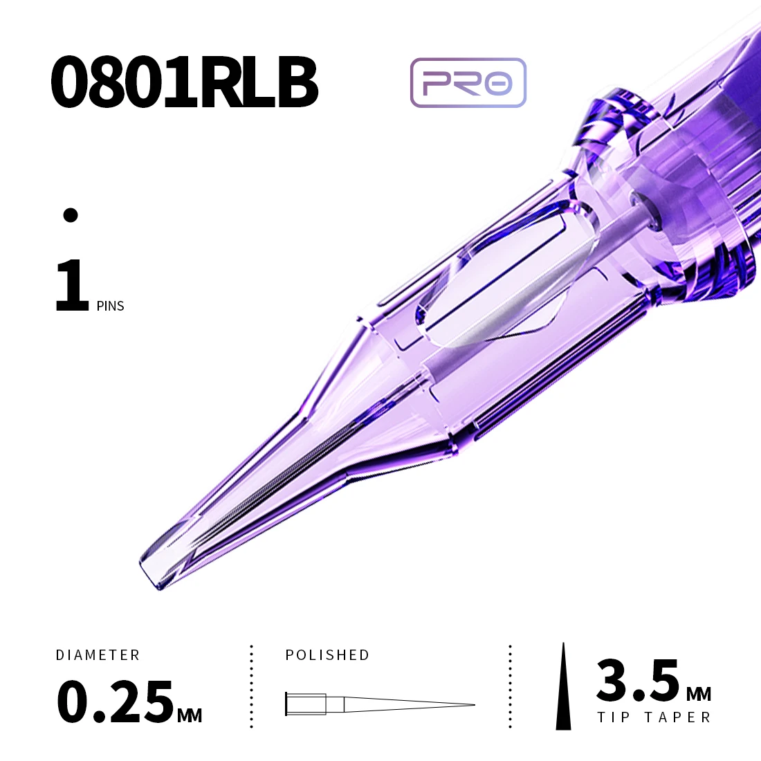 Mast Pro Tattoo Cartridge Needles PMU 1RL 3RL Precision for Tattoo Permanent Makeup Micropigmentation Eyelinver Lips Eyebrows image 3