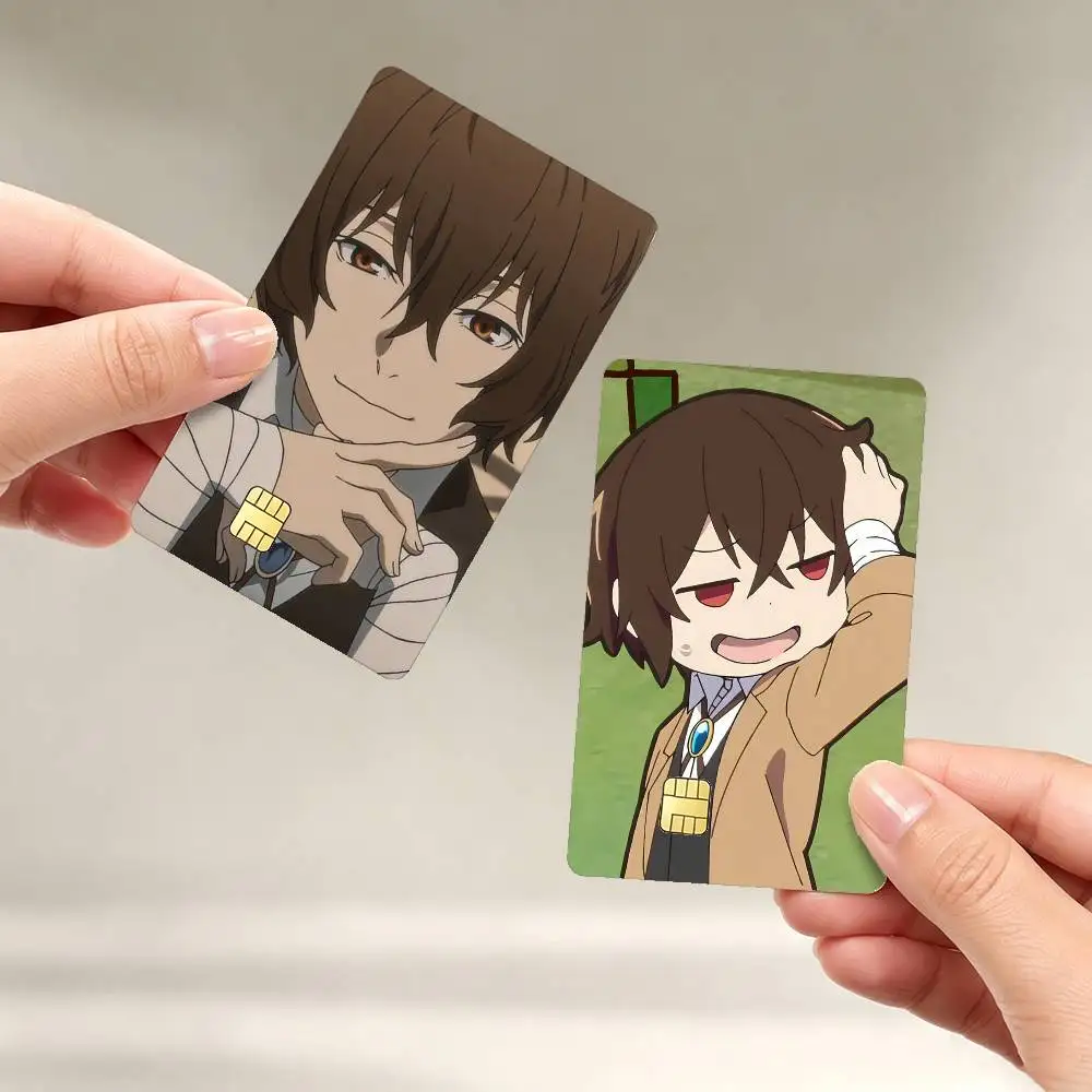 D-Dazai O-Osamu Anime B-Bungo Stray Dogs Sticker Film Tape Skin for Credit Card Debit Card Waterproof Stickers