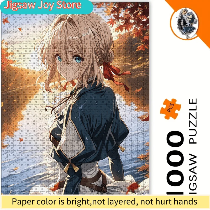 

1 Box of Anime Jigsaw Puzzle, 50*70cm/19.7*27.6 Inches, Large Puzzle Gift, Educational, Intellectual, Stress-Relieving, Fun F