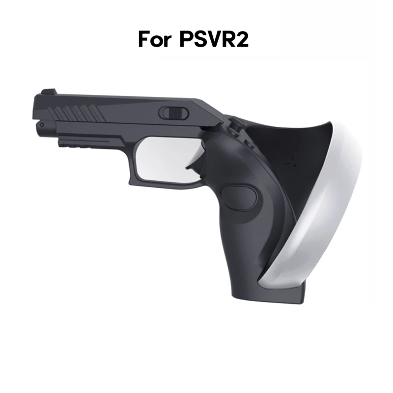 Gun Stock Ergonomic VR Gun Attachment For PSVR2 Game Controller Enhance VR Gaming Experience For Shooter Games