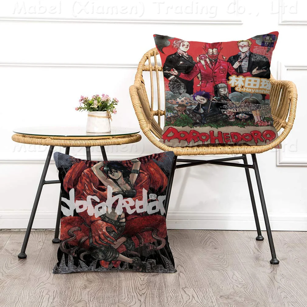 Dorohedoro 45*45cm Cushion Cover Pillow Cover Decor Pillowcase Home Pillowcase For Couch Pillow