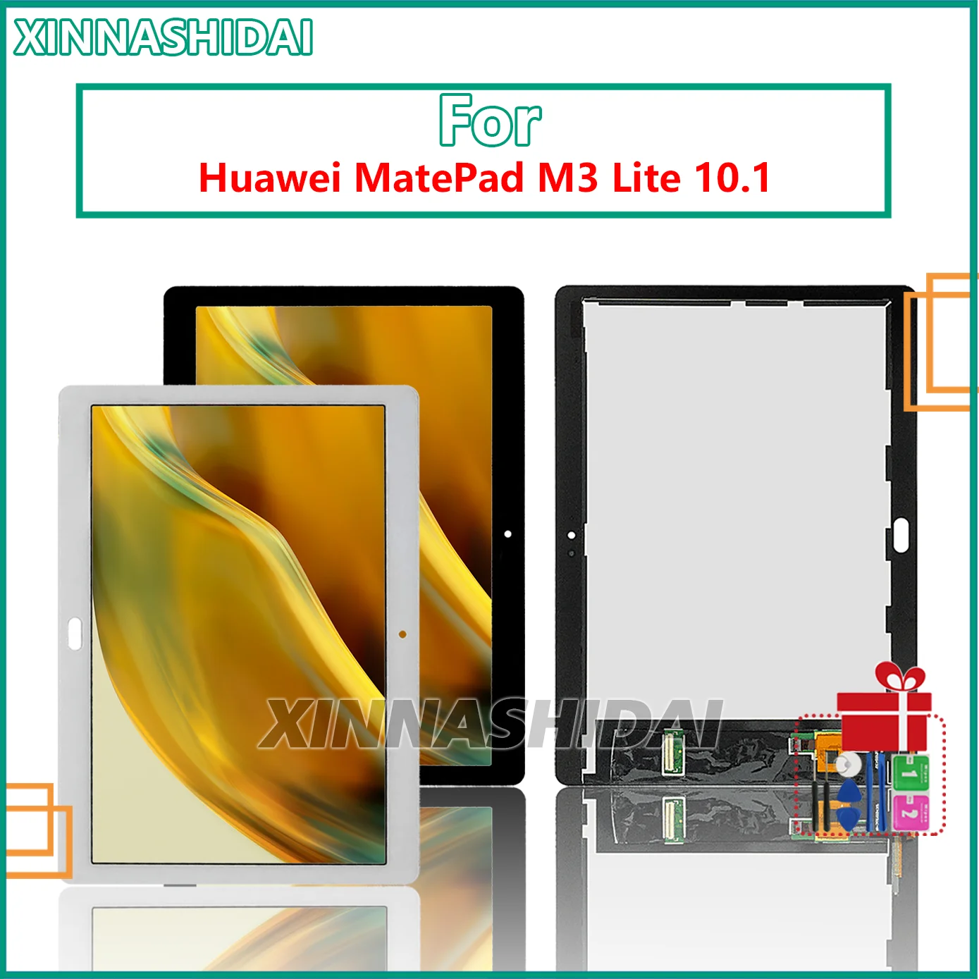 

10.1'' LCD For Huawei Mediapad M3 Lite10.1 BAH-AL00 BAH-W09 BAH-L09 LCD Display Touch Screen Digitizer Assembly