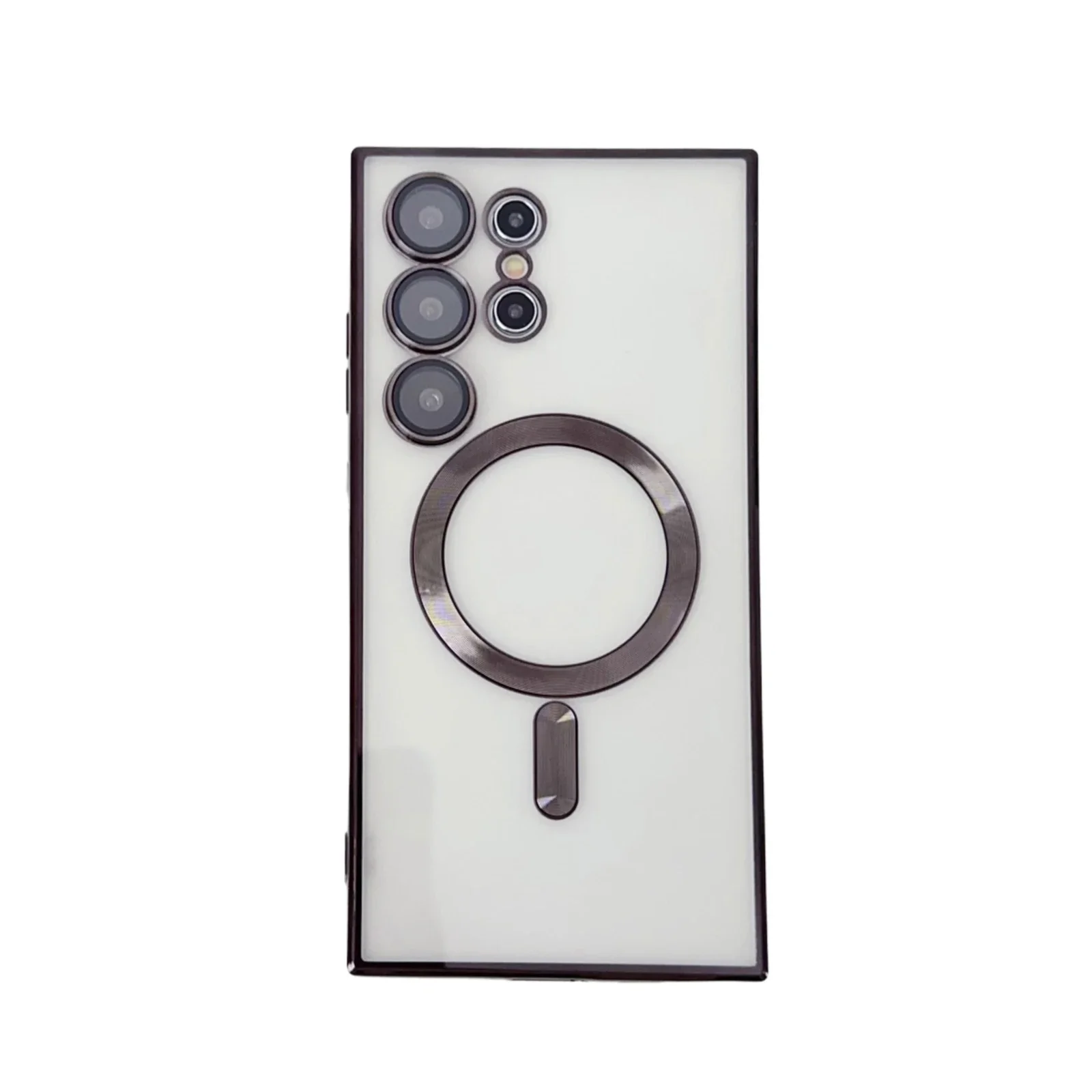 Coque de chargement magnétique sans fil Magsafe, placage de luxe, pour Samsung Galaxy S25 S24 S23 S22 S21 FE Plus Note 10 20 Ultra