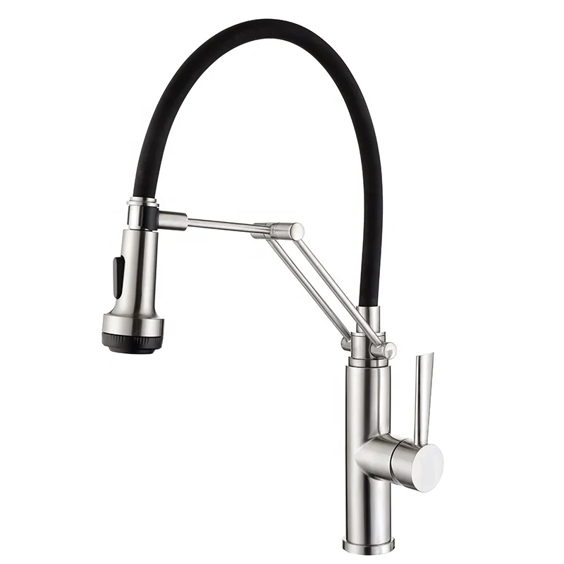 

New Design Flexible Removable Foldable Faucet Kitchen Taps Stainless Steel Single-Lever Kitchen Sink Faucet Mixer Sink Tap