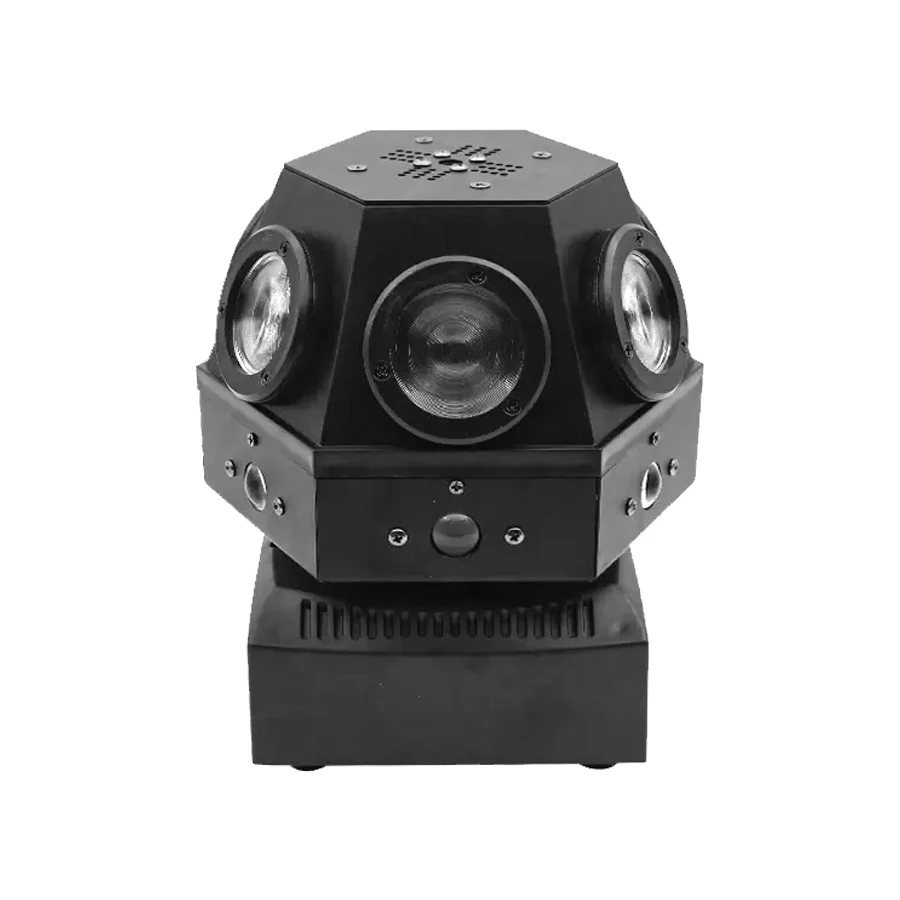 LED 90W 4 in 1 Mushroom Laser Ball DMX512 Voice Controlled Rhythm Light for Home Moving Head Light Indoor KTV Party Disco Light