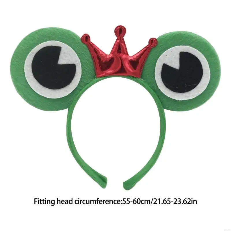 DXAE Frogs Headpiece for Party Proms Birthday Hairbands Stage Headwear
