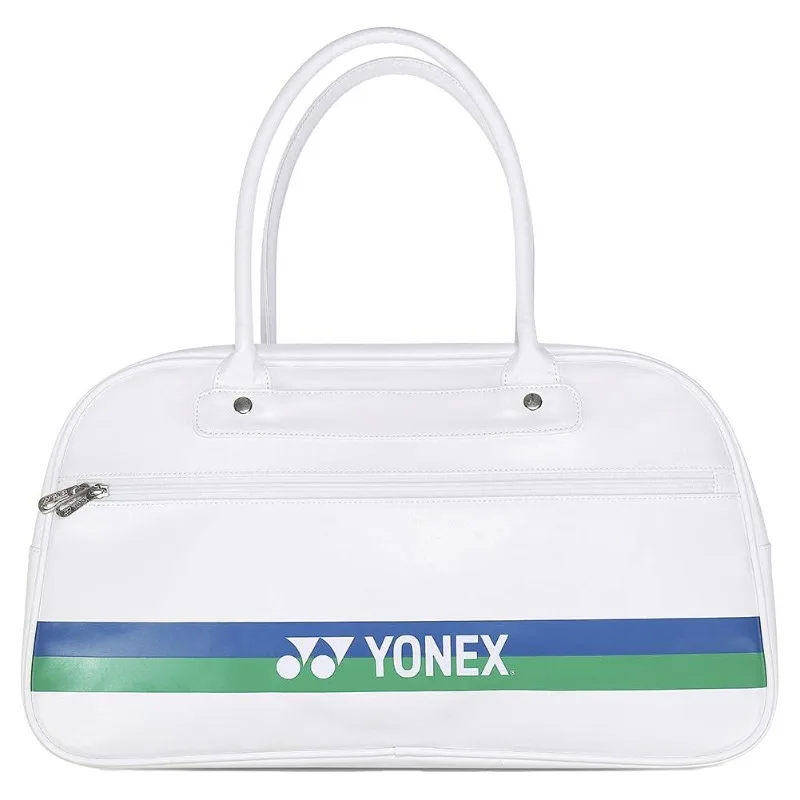 

Yonex 75th Anniversary PU Leather High Quality Badminton Racquet Bag Sports Tote Bag For Women Mens Can Hold 3 Racquets