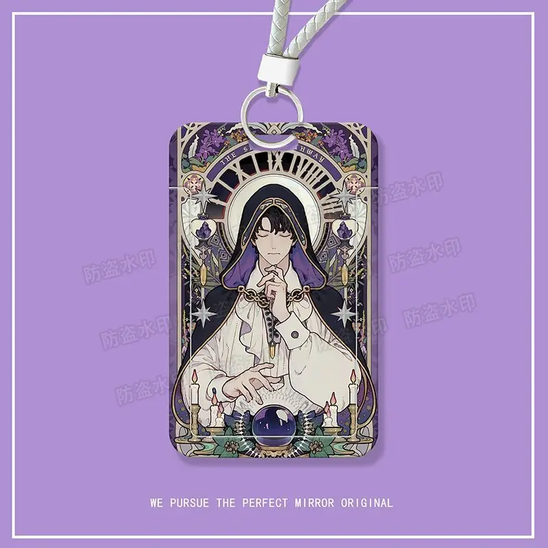 Lord of The Mysteries Klein Moretti Card Protector Anime ID Card Cover Student Meal Badge ID Holder Card Holder