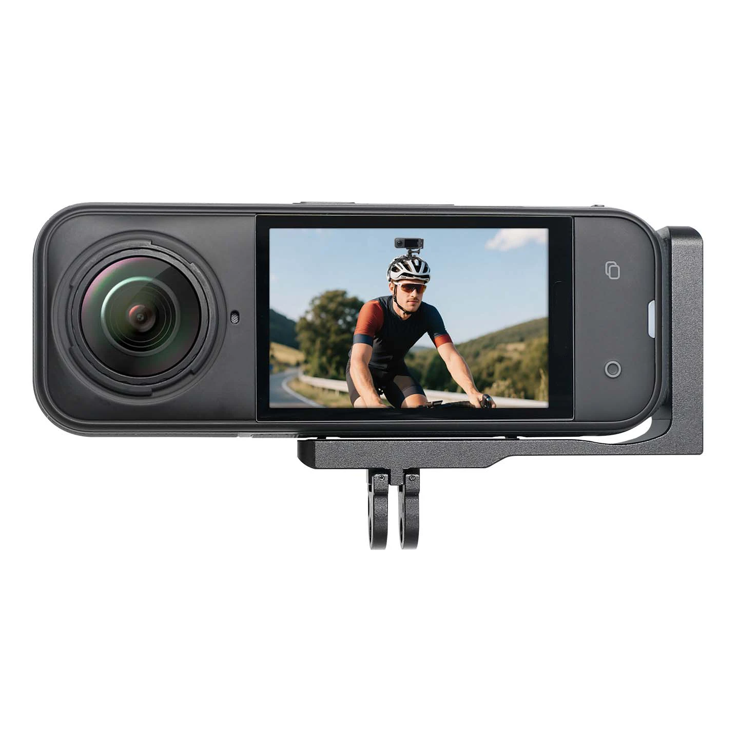 

For Insta360 X5/X4/X3 Magnetic Foldable Mount Adapter L-shaped Horizontal Vertical Quick Release Mount For Insta360 X5 Accessor