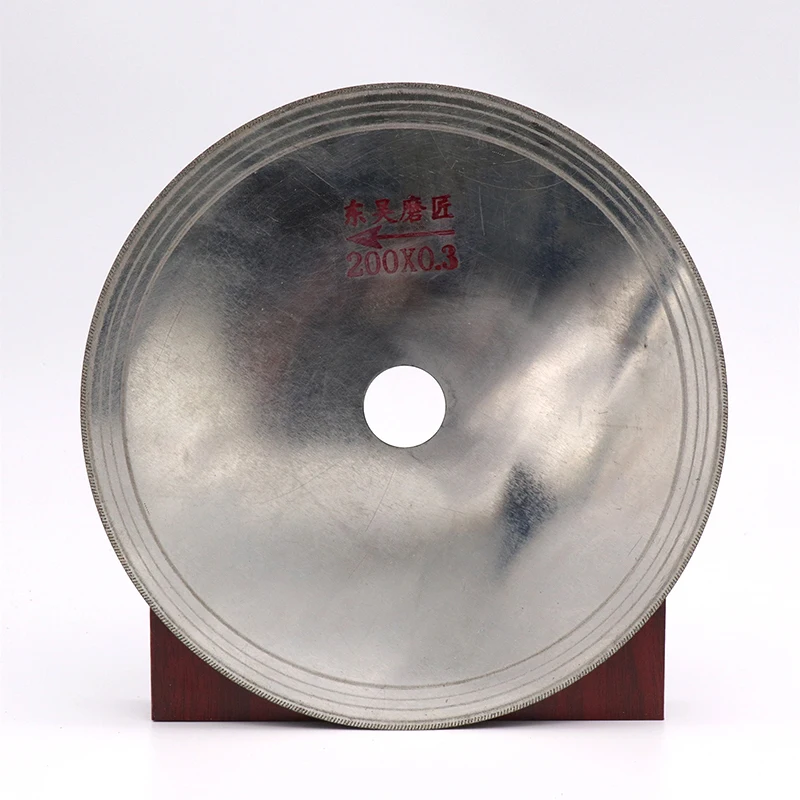 Weiyi Cutting Disc Outer Diameter 80mm - 200mm Bore:20mm/25mm For Marble Jade Agate Glass Gems Stone Slits Tools