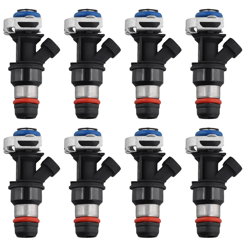 8X 42Lb 440Cc New Fuel Injector Nozzle 25348180 For CHEVROLET GMC MARINE 8.1L V8