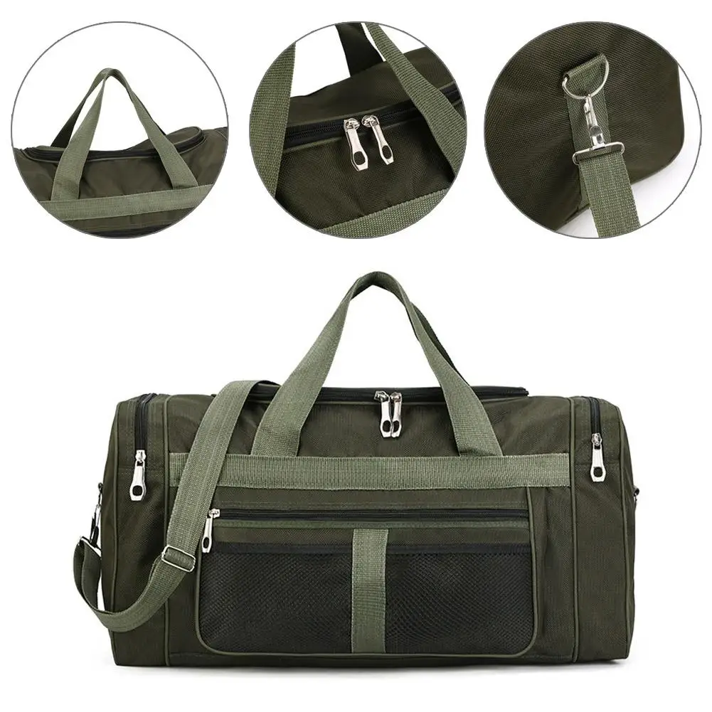 Large Capacity Handheld Travel Duffel Bag Portable Lightweight Weekend Overnight Bag Multifunctional Moving Storage Luggage Bag - view 5