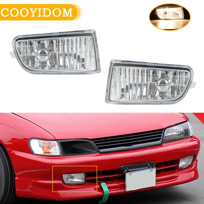 Front Bumper Fog Car Lights Fog Lamps Fog Light LED Fog Lamp For Toyota Corolla AE100 AE101 1993-2000 A1649060451 Assembly