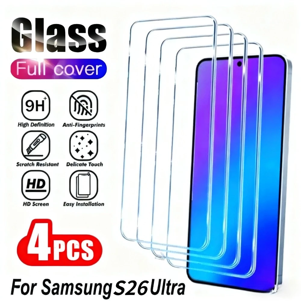 4Pcs Ultra Clear Te…