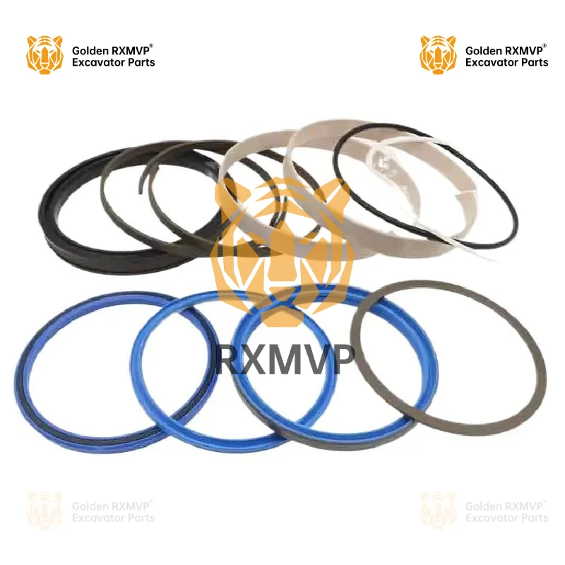 For Excavator 60107382 60107384 60107383 Bucket Arm Boom Cyl Cylinder Hydraulic Seal Kit Fit For Sany Sy215